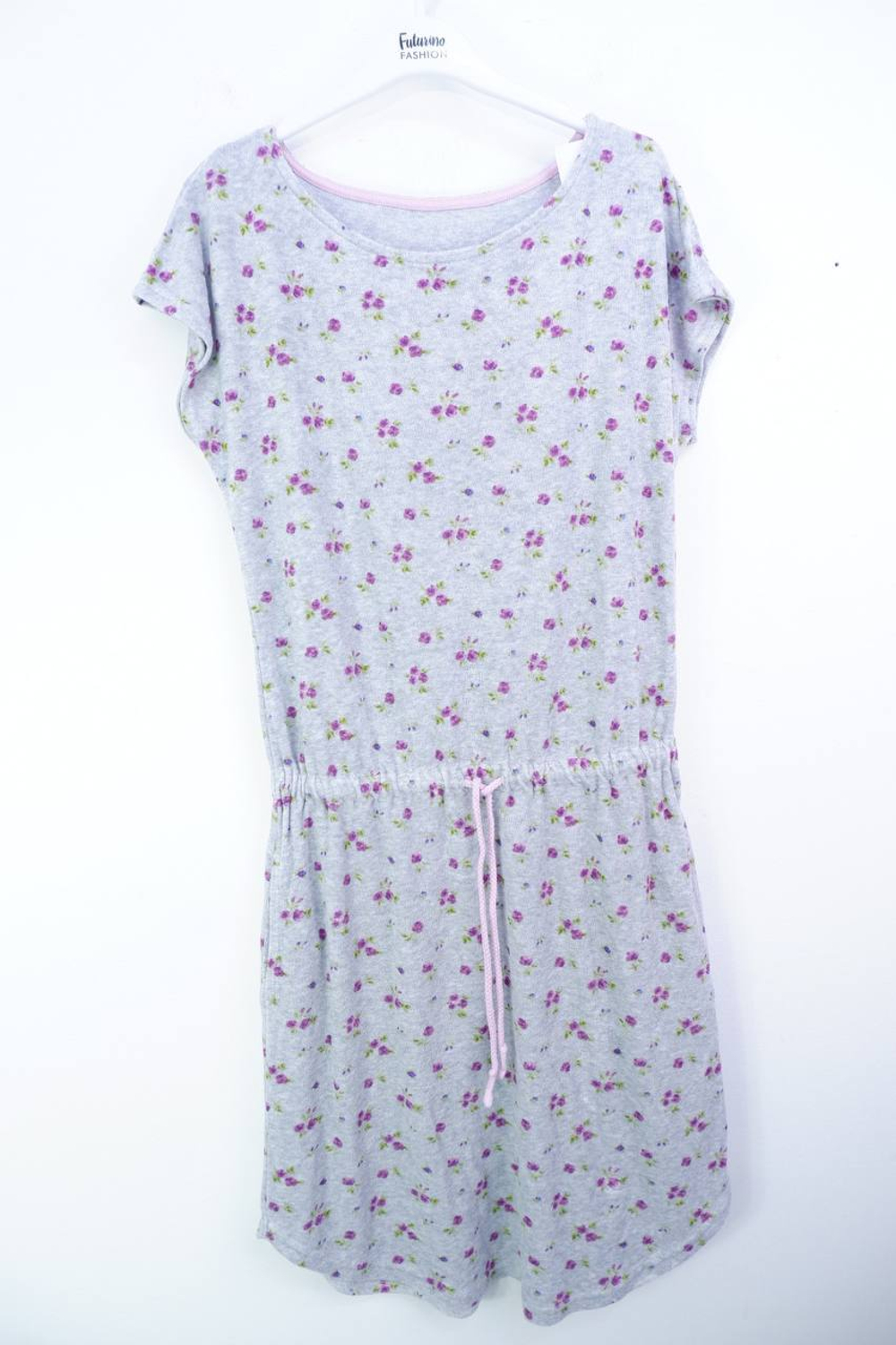 Платье Uniqlo в мелкий цветочек 42 размер