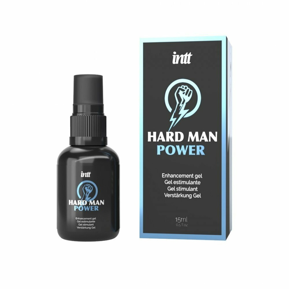 Стимулирующий гель Intt Hard Man Power для мужчин 15 мл