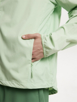 ОДЕЖДА ДЛЯ ТЕННИСА Мужская, Кофта с рукавом SEVENSIX JACKIE JACKET MEN LIGHT GREEN .