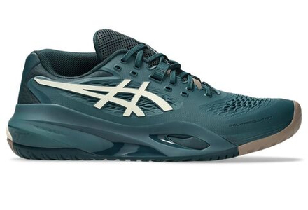 Мужские кроссовки теннисные Asics Gel-Resolution X - зеленый