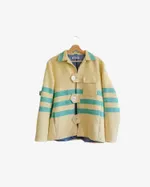 Куртка Soeurs с полосками желтая