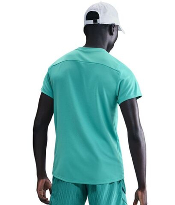 Мужская теннисная футболка Nike Court Victory - washed teal/white