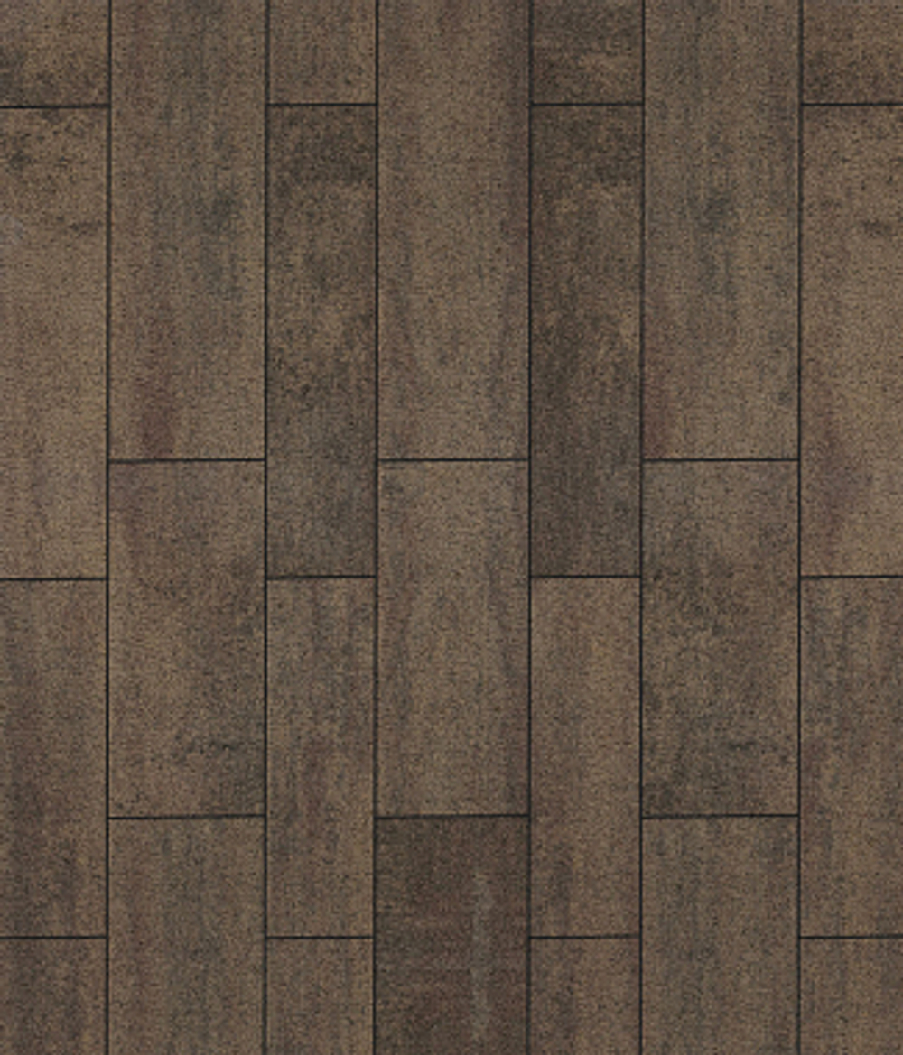 Тротуарная плитка ВЫБОР, форма Паркет, h=80мм