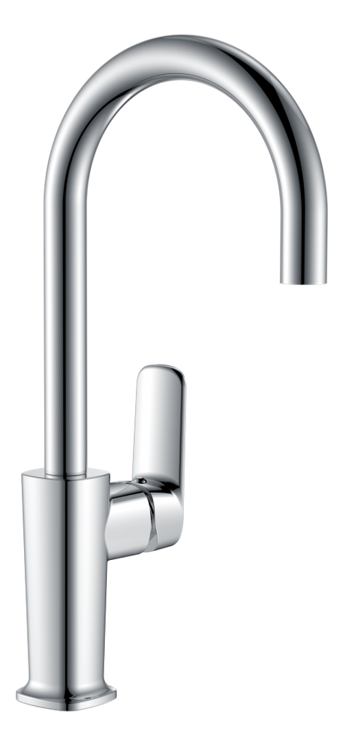 073523 Смеситель од. для кухни выс. (ХРОМ) ViEiR (10/1шт)