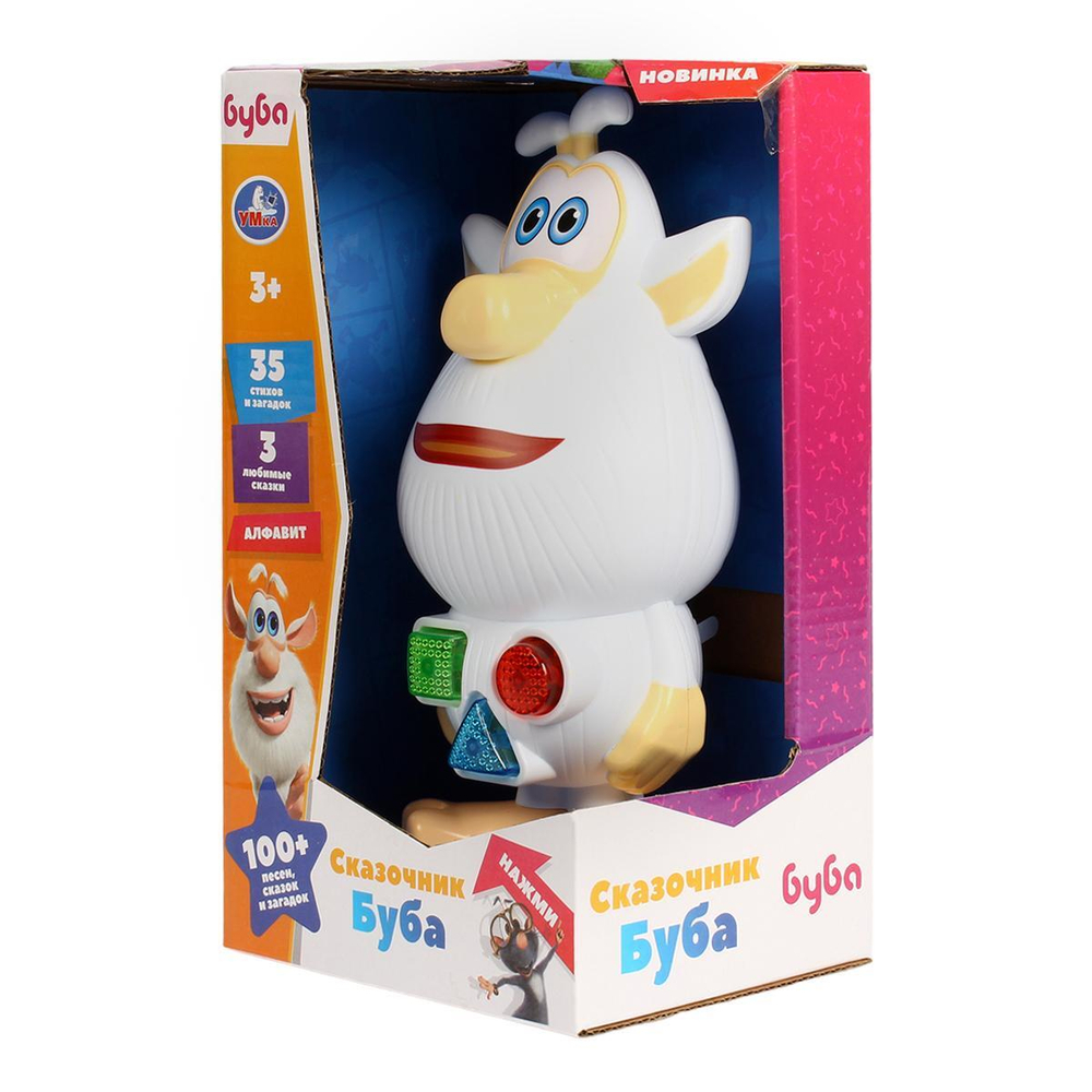 Сказочник "Буба" 100 песен, сказок и загадок, свет. HT1166-R (Умка)