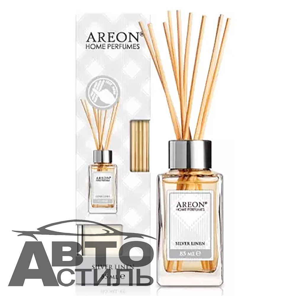 Ароматизатор-диффузор  AREON Sticks 85мл Серебряный лен (Silver Line)
