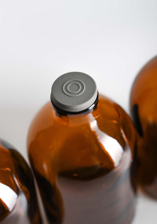 Резиновая крышка для медицинского флакона