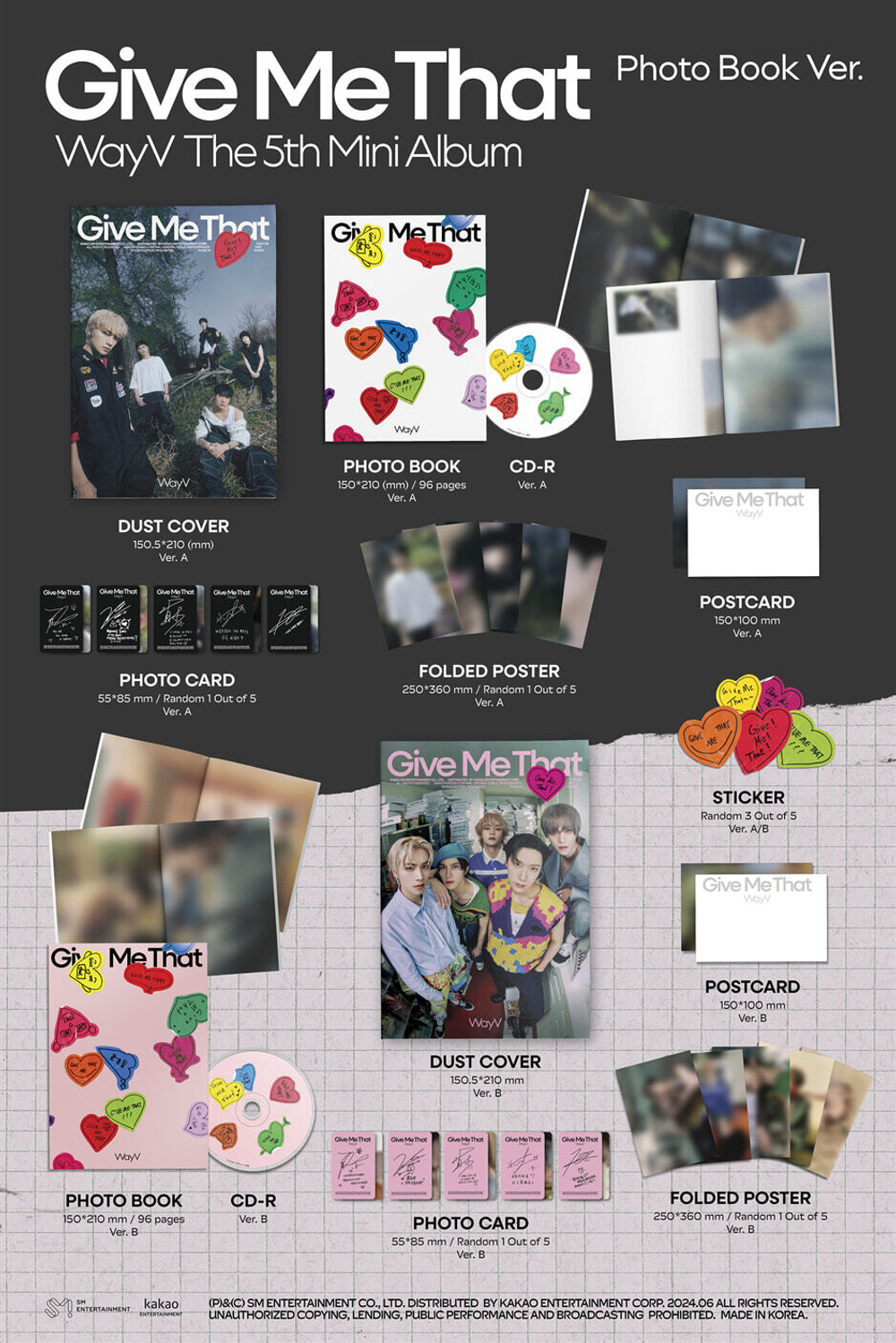 Альбом WayV - Give Me That (Photobook Ver.)