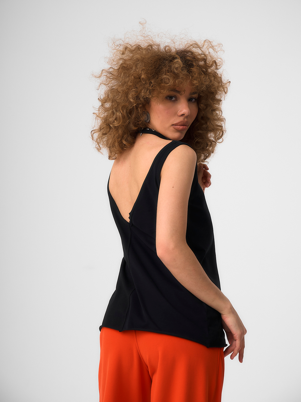 Майка опен 2 черный