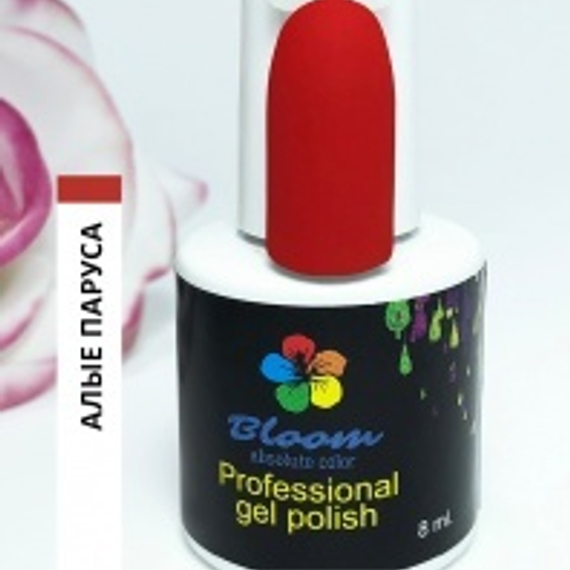 Гель-лак Bloom &quot;Алые паруса&quot; 8 мл