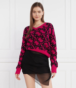 Хлопковый свитер Pinko - фуксия(101575 A11F)