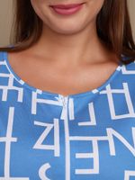 Халат Мотивы Виотекс ГОЛУБОЙ