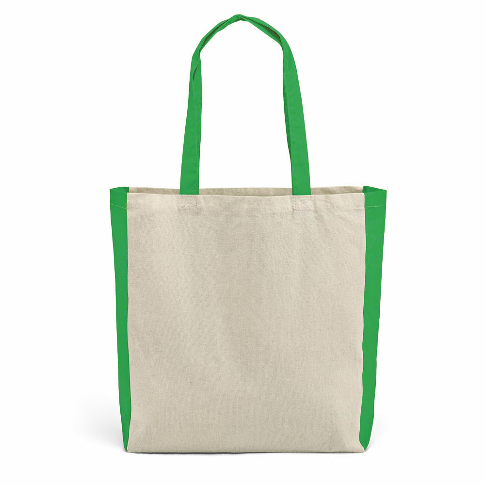 BAZAR. Сумка из 100% хлопка Зелёный