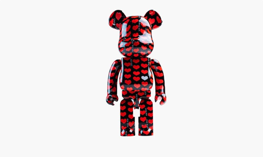 Bearbrick x Medicom Black Hearts &quot;1000%&quot;