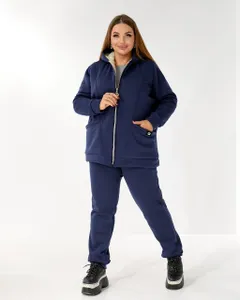 Костюм с мехом УК-5478-2 Фабрика Моды