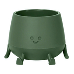 Кашпо "Мистер Грин" (0,6л) с дренажным донышком Цв. Теплая хвоя