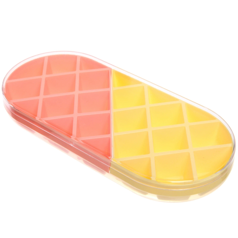 Форма для льда пластиковая «Ассорти» 25*11*3,5см, цвета микс