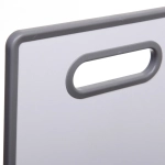 Доска разделочная пластиковая «Каменная крошка» 22*37см, серая