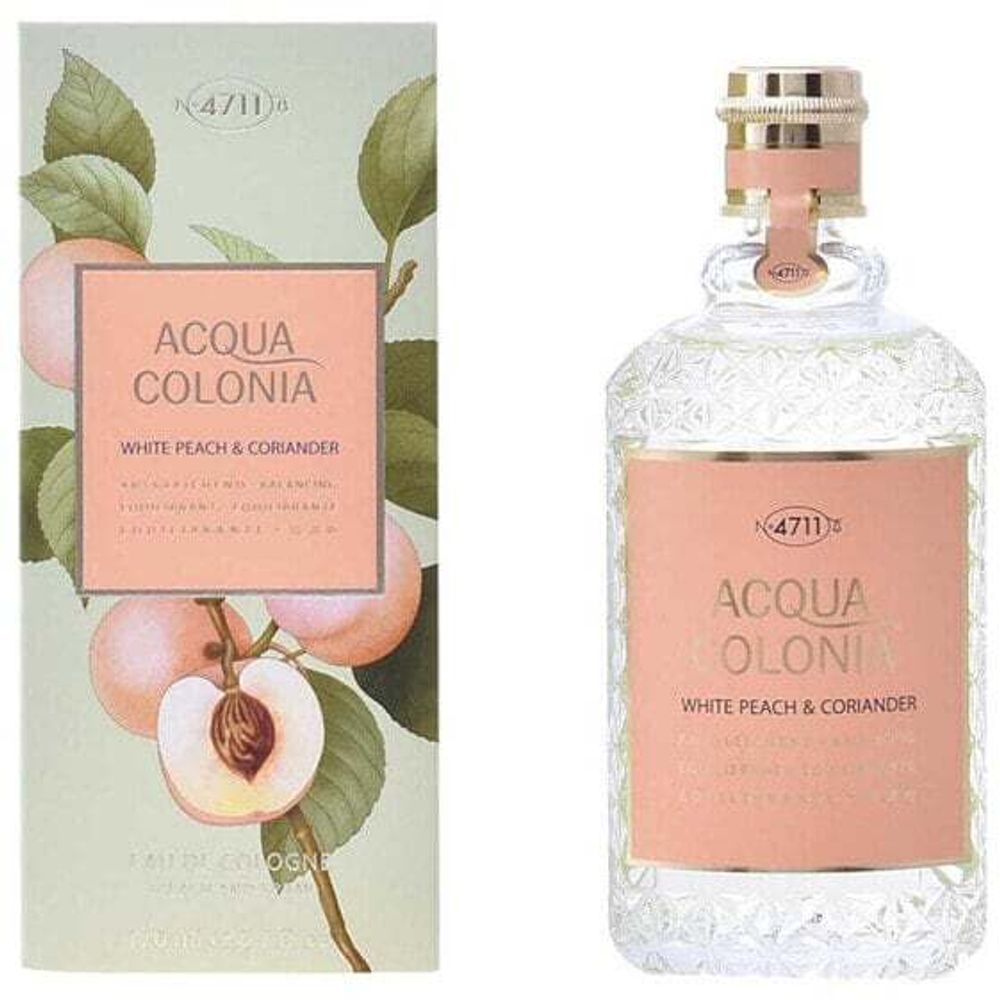 Женская парфюмерия 4711 FRAGRANCES Acqua Colonia White Peach &amp; Coriander Eau De Cologne 170ml Perfume