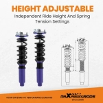 Complete Coilover Kits подходит для автомобиля Honda Accord Coil Over Suspension 2003-2007 lowering kit