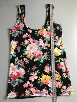 Майка Pull&Bear цветочная, яркая 44 размер