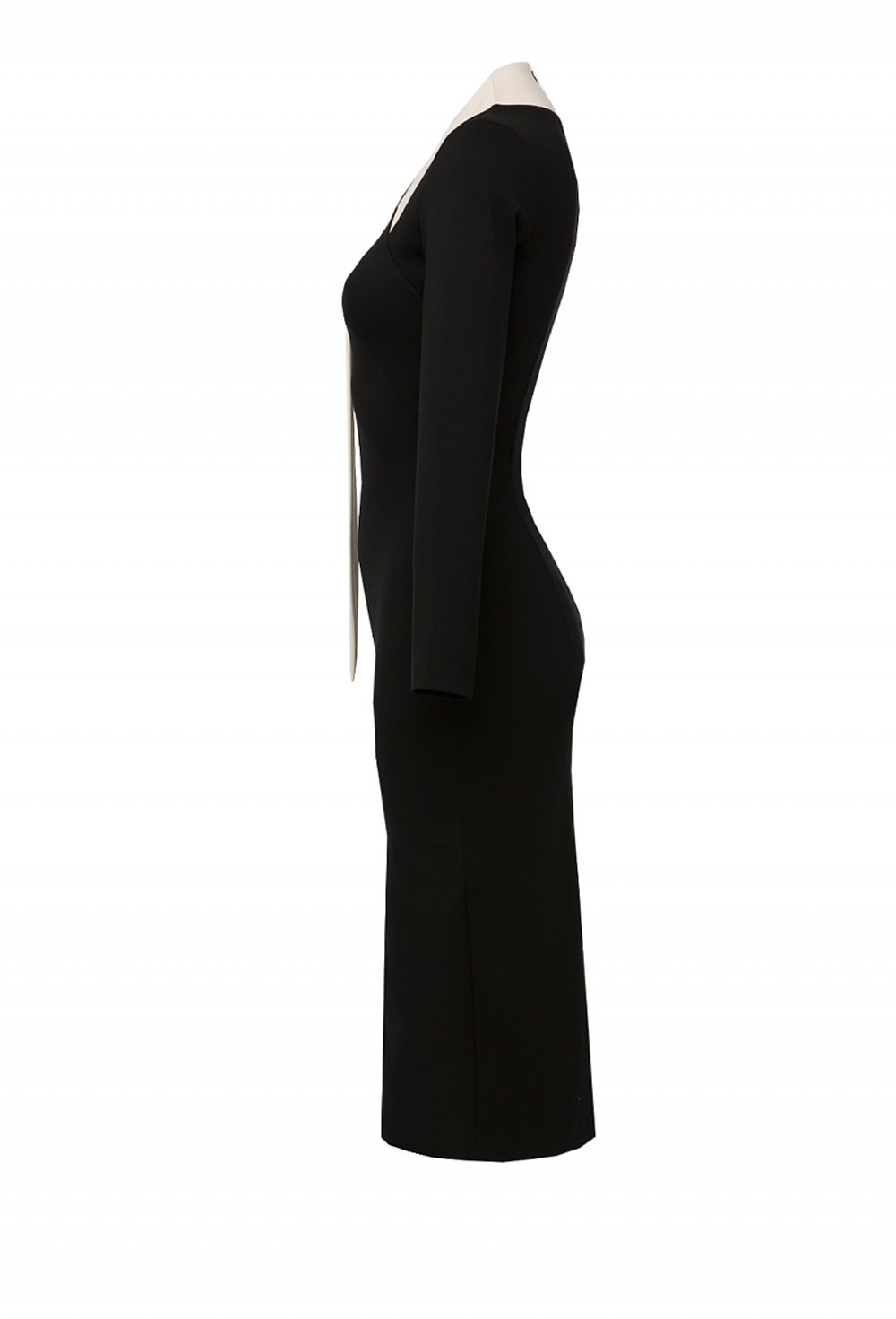 Цельнокройное платье футляр 02 -19FW