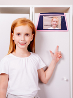 Кармашки в садик 85х24 Феи (синий)