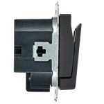BRITE Выключатель карточный 30А ВС10-1-8-БрГ графит IEK