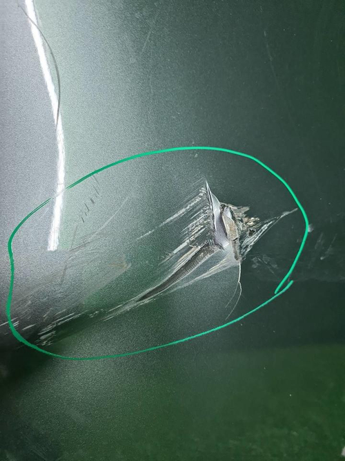 Бампер задний Mercedes GLS X166 (2015-2019) AMG