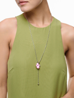 Колье "Nevalyashka" Pink Silver