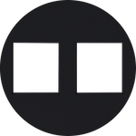 Накладка 2-я для розеток RJ45, TV, SAT,  матовый карбон,  серия D16