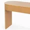 Рабочий стол Nara 120х50 см, шпон дуба