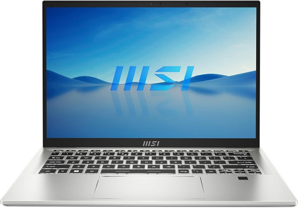 Ноутбук  MSI Prestige 14H B12UCX-608US 14 ", Core i5, 16 Гб RAM, 512 Гб SSD, GeForce RTX 2050, Серебристый
