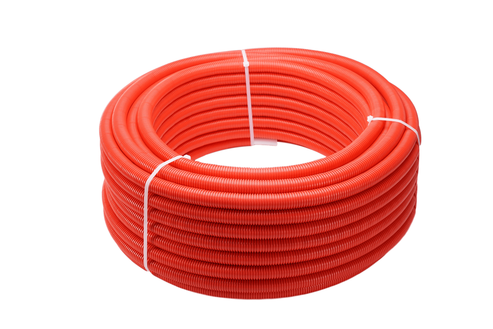 Труба металлопластиковая RIIFO Omni PE-Xb/AL/PE-Xb в красном кожухе PE-HD 34/30