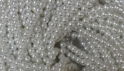 Бусины на леске 6 мм, 1 нить~175 шт