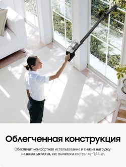 Вертикальный пылесос Samsung VS20B75ACR5/EV