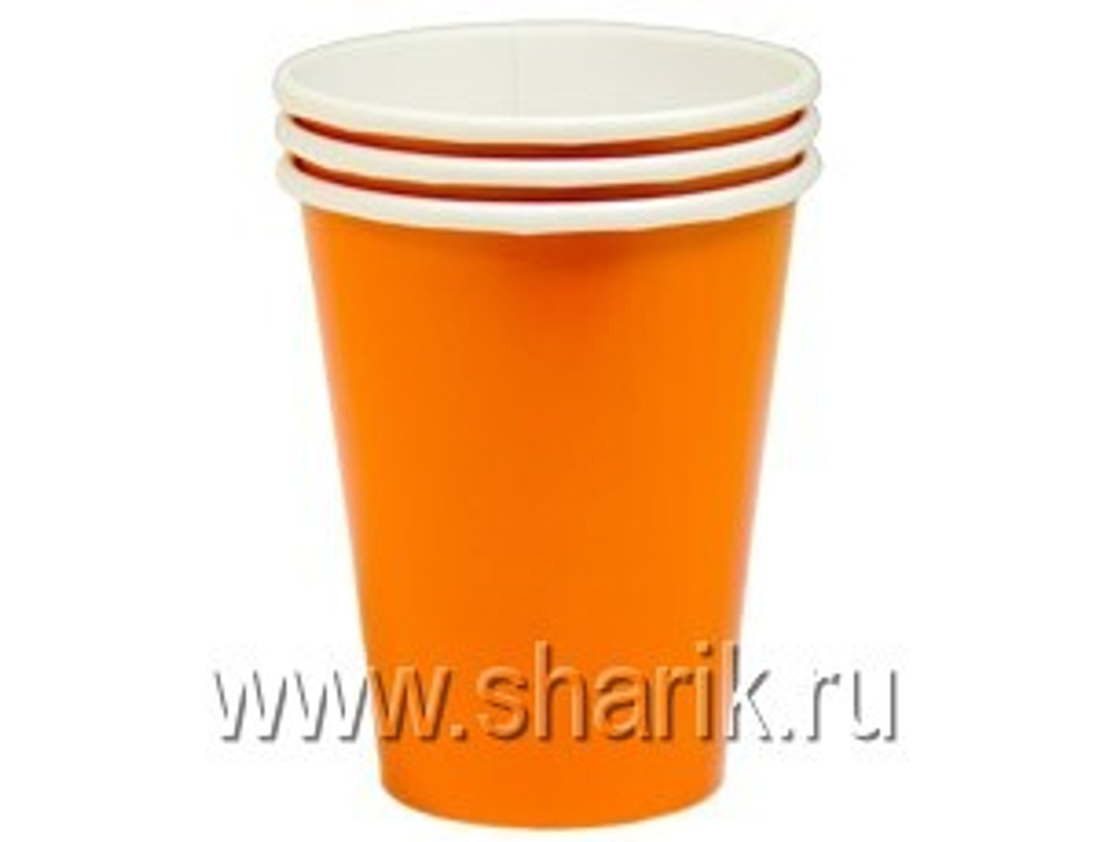Стакан Оранжевый 266мл 8шт/A