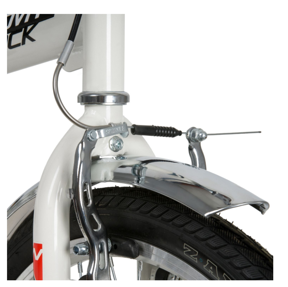 Велосипед NOVATRACK 20" складной, TG30, белый