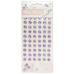 Набор наклеек Стразы Кристалл, 16*9см, акриловые, Egoist, ассорти, 1 шт.