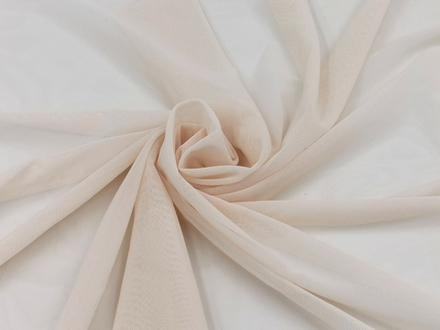 УЦЕНКА! Эластичная сетка, премиум-класс, серебристый пион, 80 г/м2, Lauma 30 х 145см.