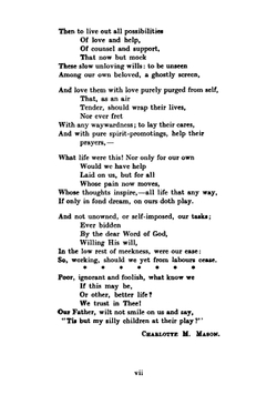 In memoriam: Charlotte M. Mason | Parents' National Educational Union