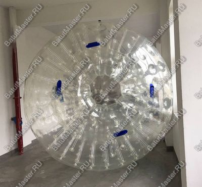 Гидро/аква зорб "Кристалл", ПВХ, диаметр 2,5 м, один вход