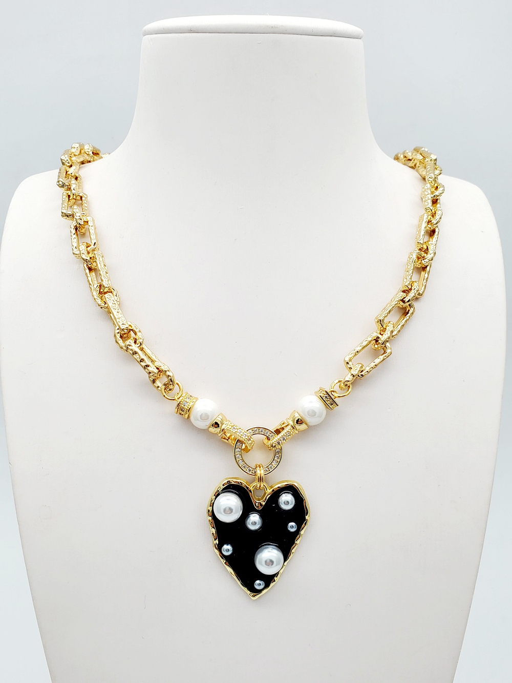 91001087 Колье SELENA PEARLS