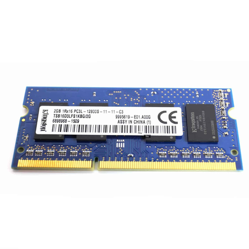 Модуль памяти NBook SO-DDR3L 2Gb, 1600Mhz, Kingston (CBD16D3LFS1KBG/2G)