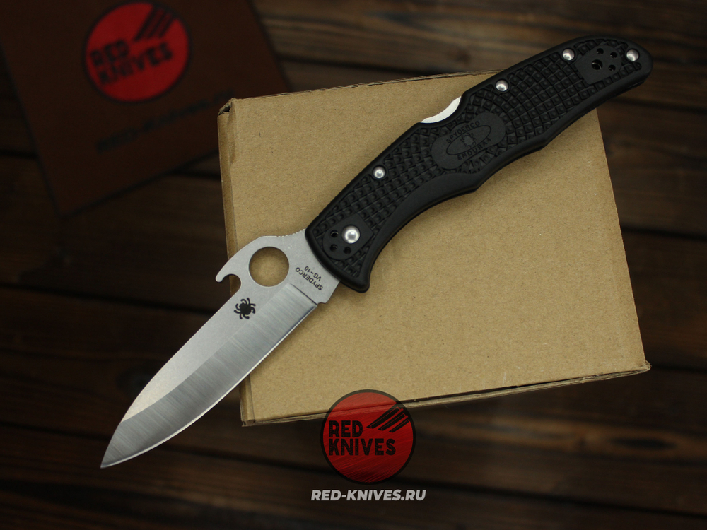 Нож Spyderco Endura 4 Emerson Wave - рук. черная (версия 2024г.) RK-499