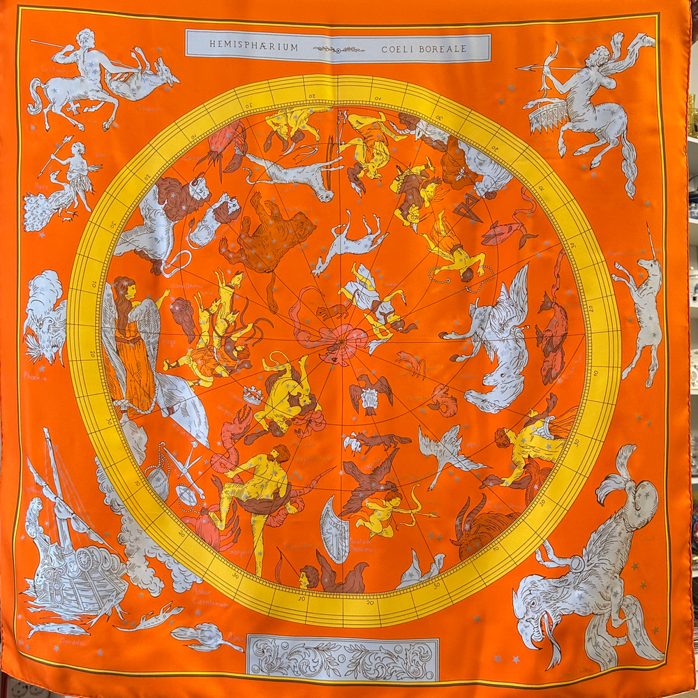 Платок Hermes Hemisphaerium Coeli Boreale