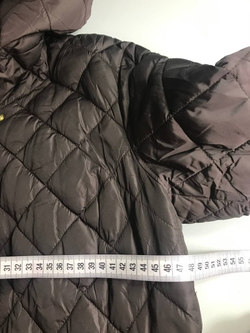 Пальто Baon с меховой отделкой, маркировка S, визуально на 44 размер