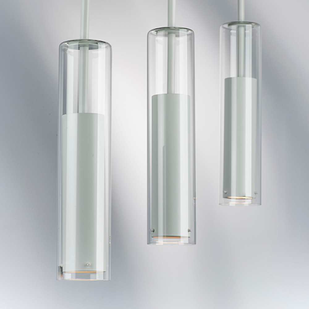 756016 Люстра CILINO 1х40W GU10 БЕЛЫЙ МАТОВЫЙ