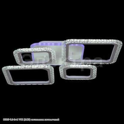 Светодиодная люстра 08869-0.3-2+2 WH (RGB) светильник потолочный