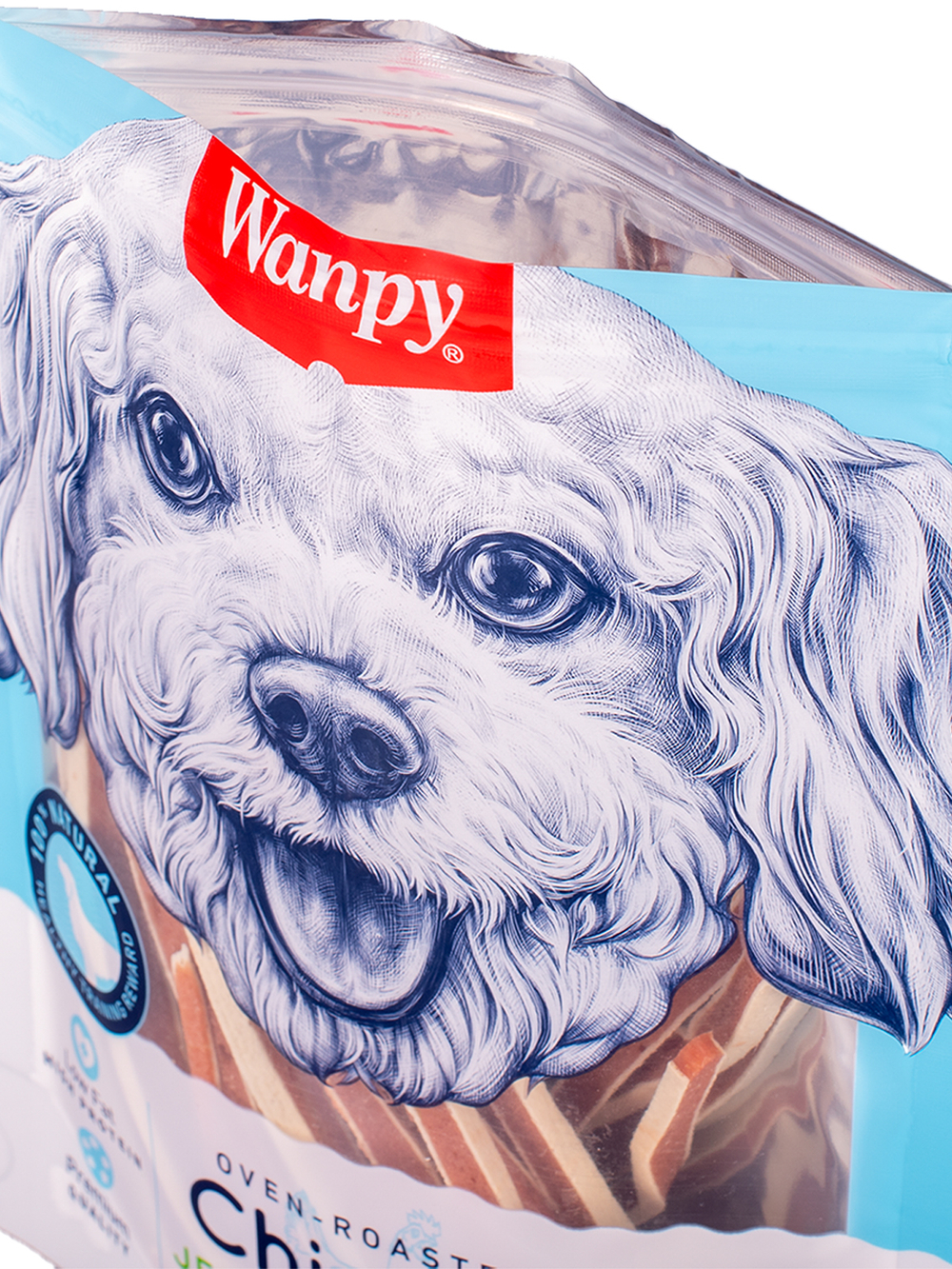 Wanpy Dog курица с треской в форме сэндвича 100 г